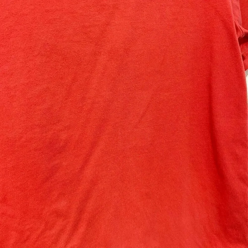 Vineyard Vines Boys Red Whale Logo Pocket Tee Size Large (16) 100% Cotton